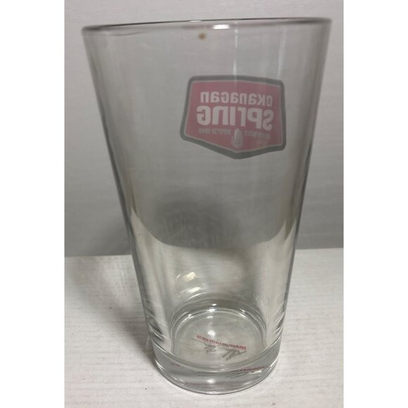 Okanagan Spring Brewery Pint Glass With Brev Master Stefan Tobler Signature - Picture 2 of 6